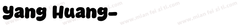 Yang Huang字体转换